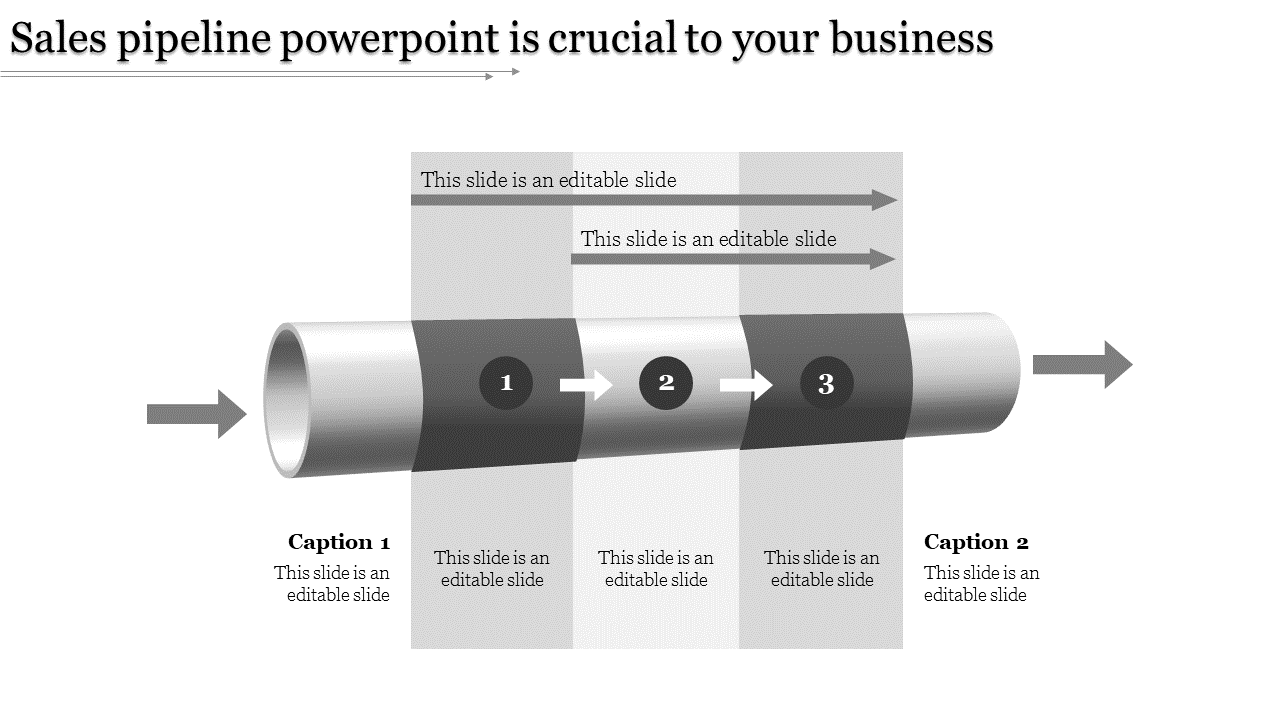 sales pipeline powerpoint-Sales pipeline powerpoint is crucial to your business-Gray